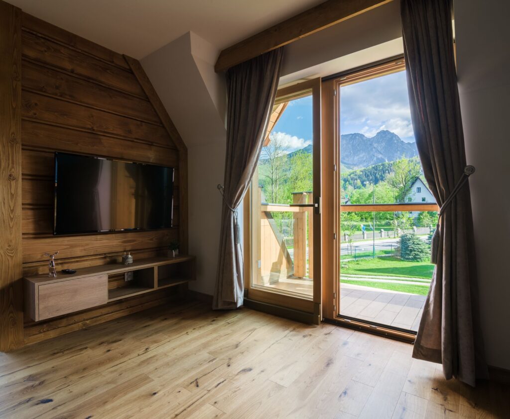 Apartament z widokiem 1 sypialnią