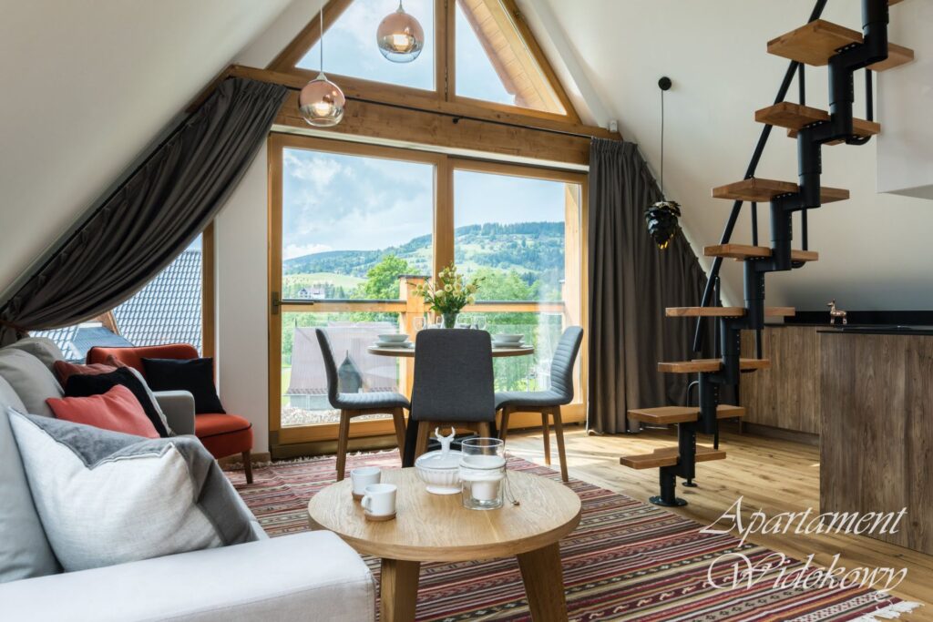 Apartament Widokowy z sypialnią