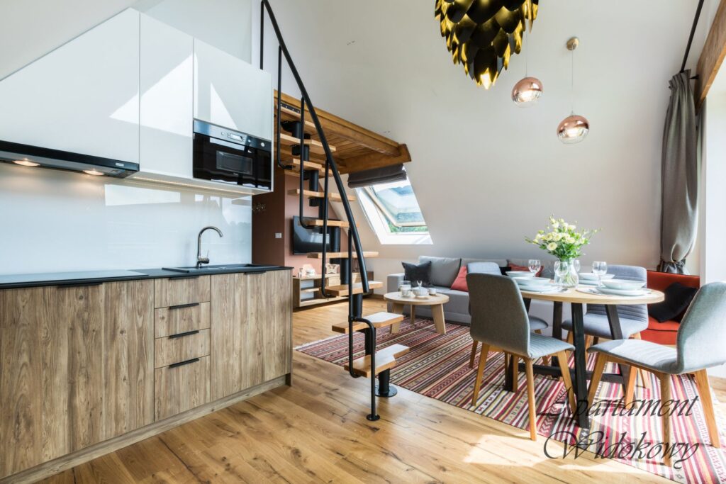 Apartament Widokowy z sypialnią