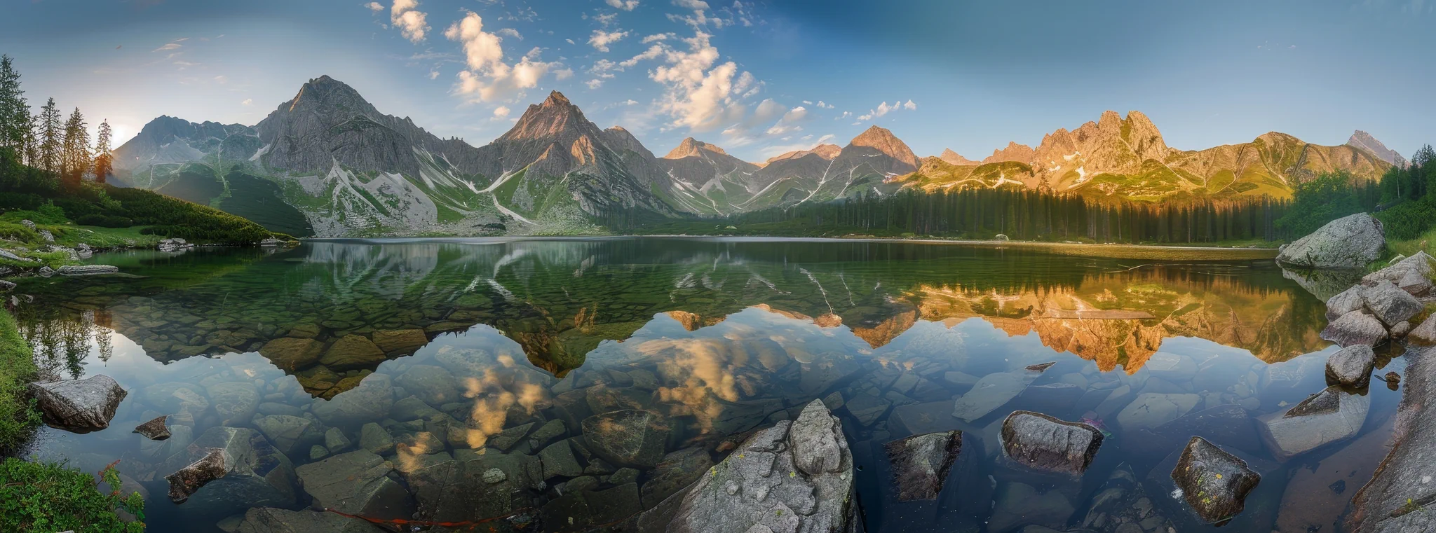 Widok na Tatry z apartamentów Rezydencji Zakopiańskiej