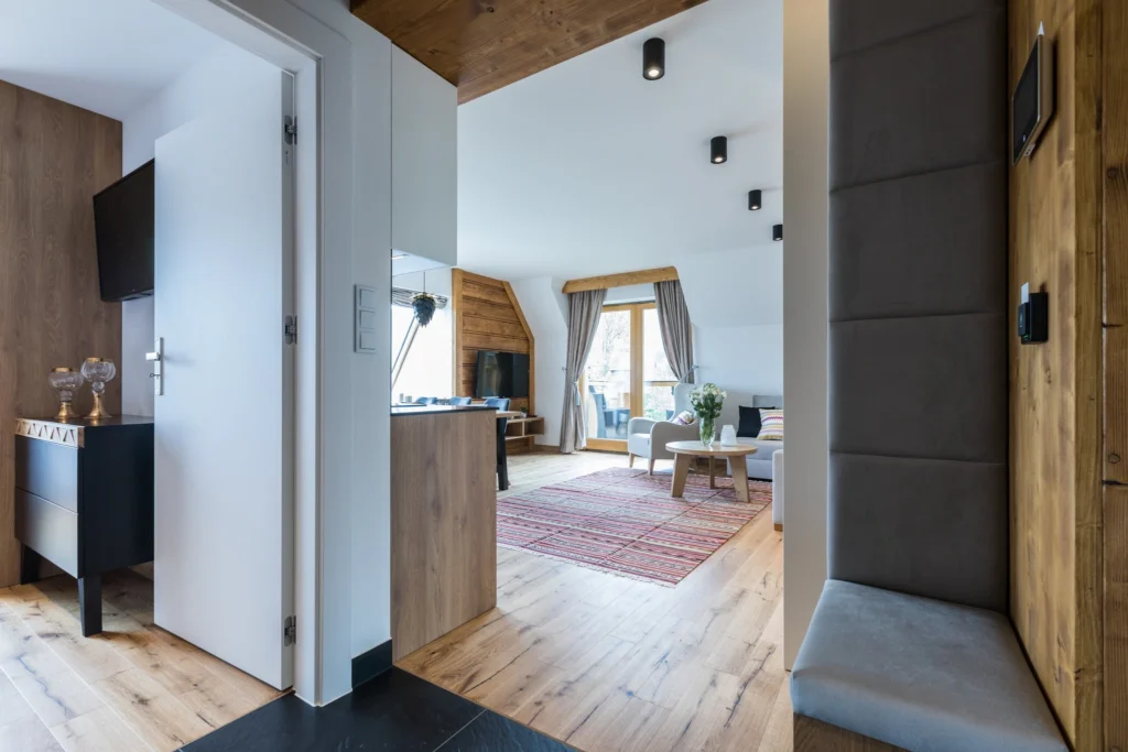 Apartament z widokiem 1 sypialnią