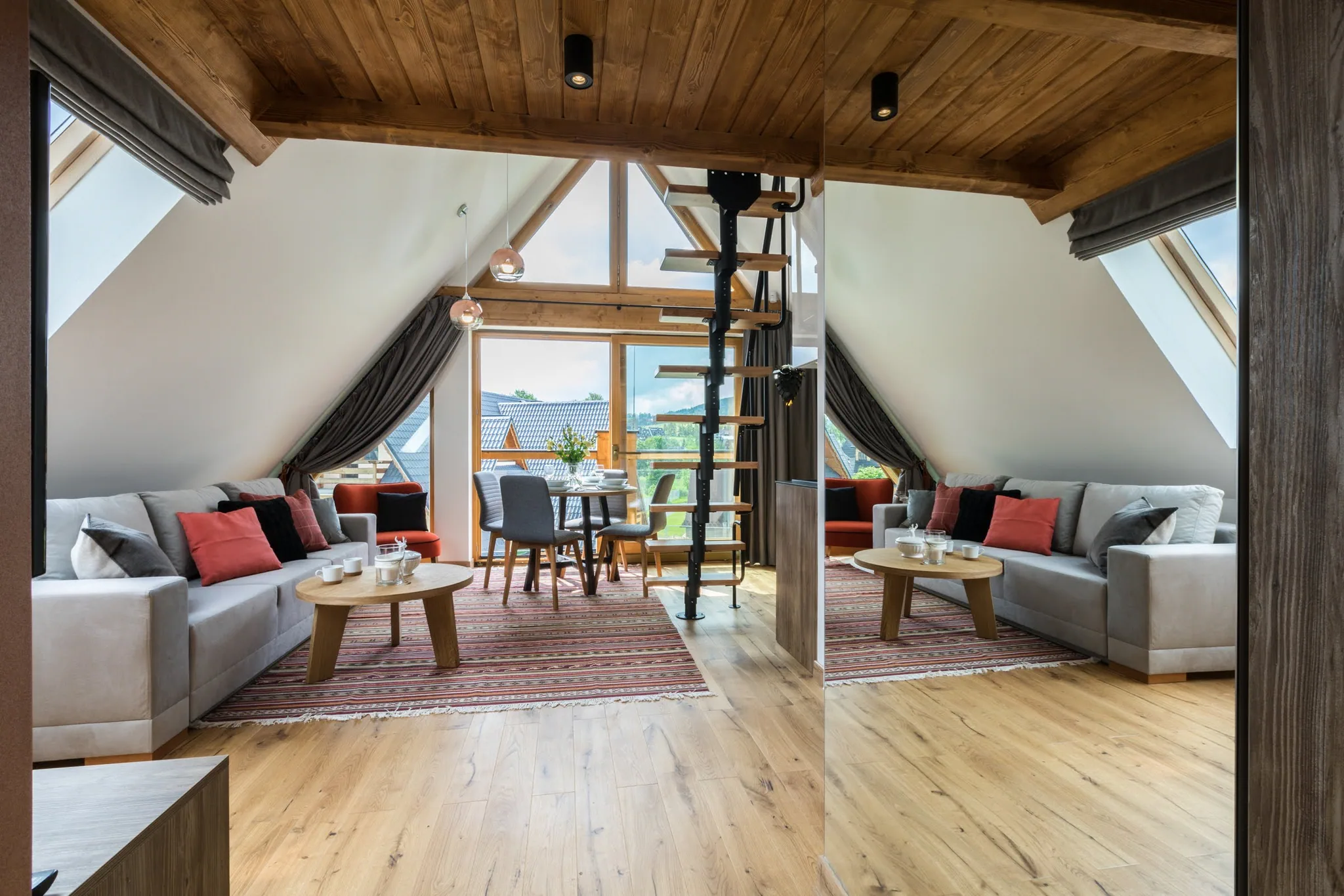 Apartament Widokowy z sypialnią